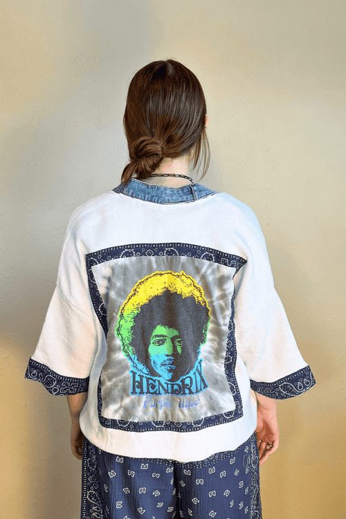 1. Jimi Hendrix Band Cardigan