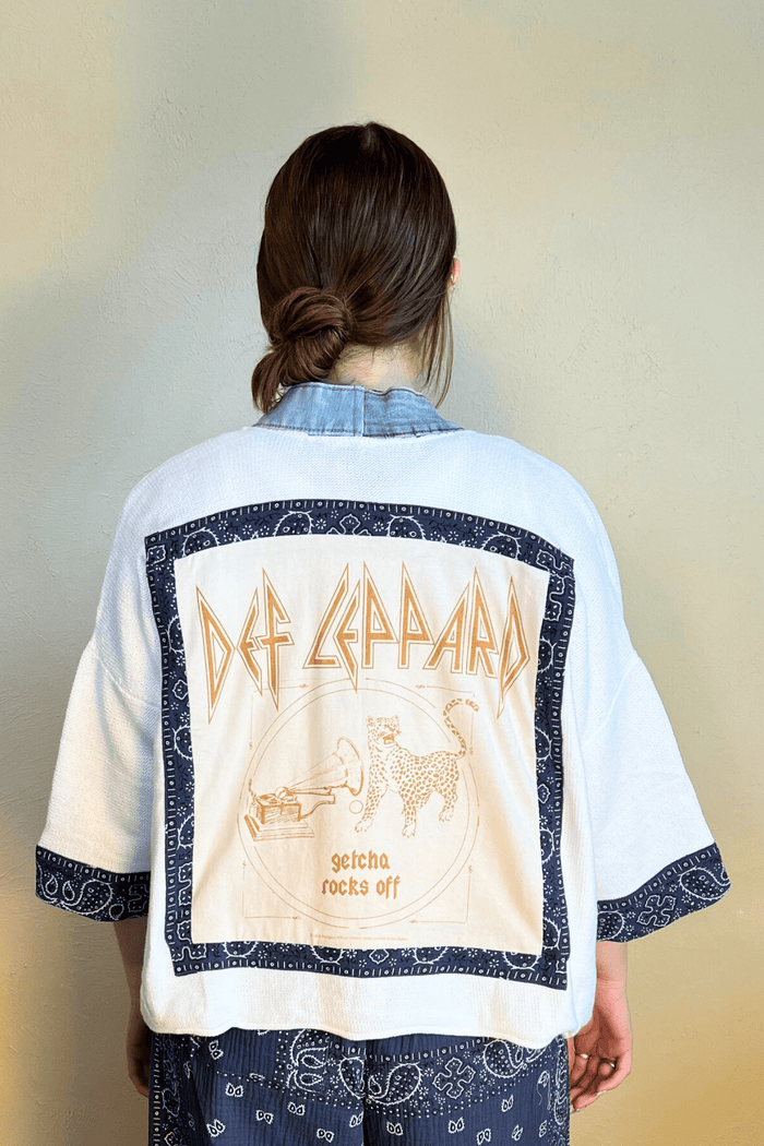2. Def Leppard Band Cardigan