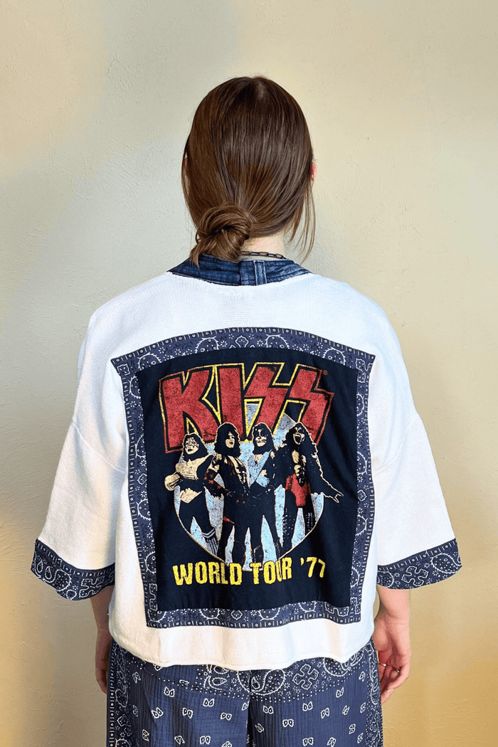 2. Kiss Band Cardigan