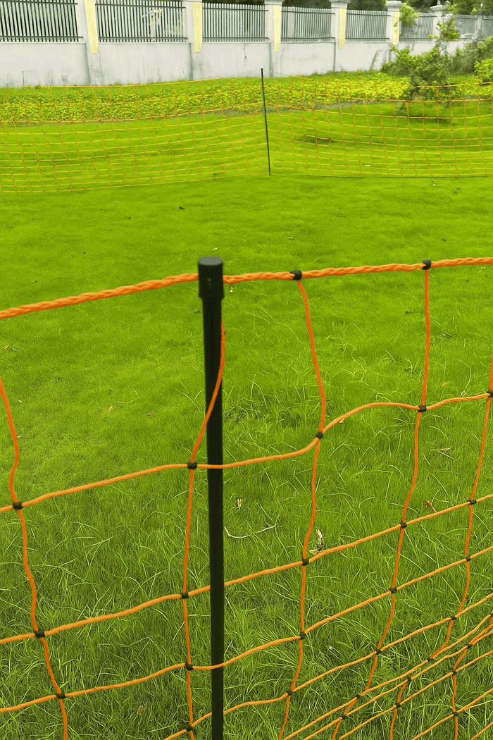 50m Soft Electric Netting Fence for Poultry, Possums, Rabbits, Orchards - 1.2m High