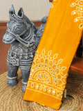Ajrakh Printed Modal Silk Saree | TTDS3592