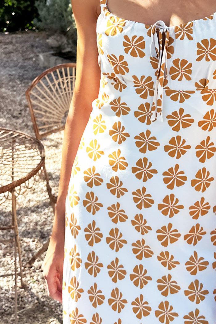 Amy Bias Sundress - Daisy Check