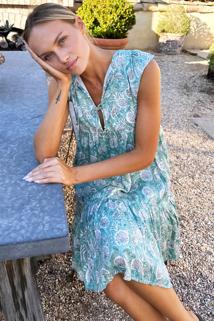 Angel Dress - Allium Azure