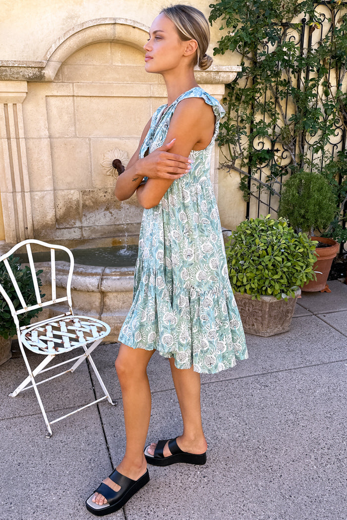 Angel Dress - Allium Azure