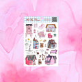 Art By Elowyn Watercolor Dollhouse Sticker Sheet