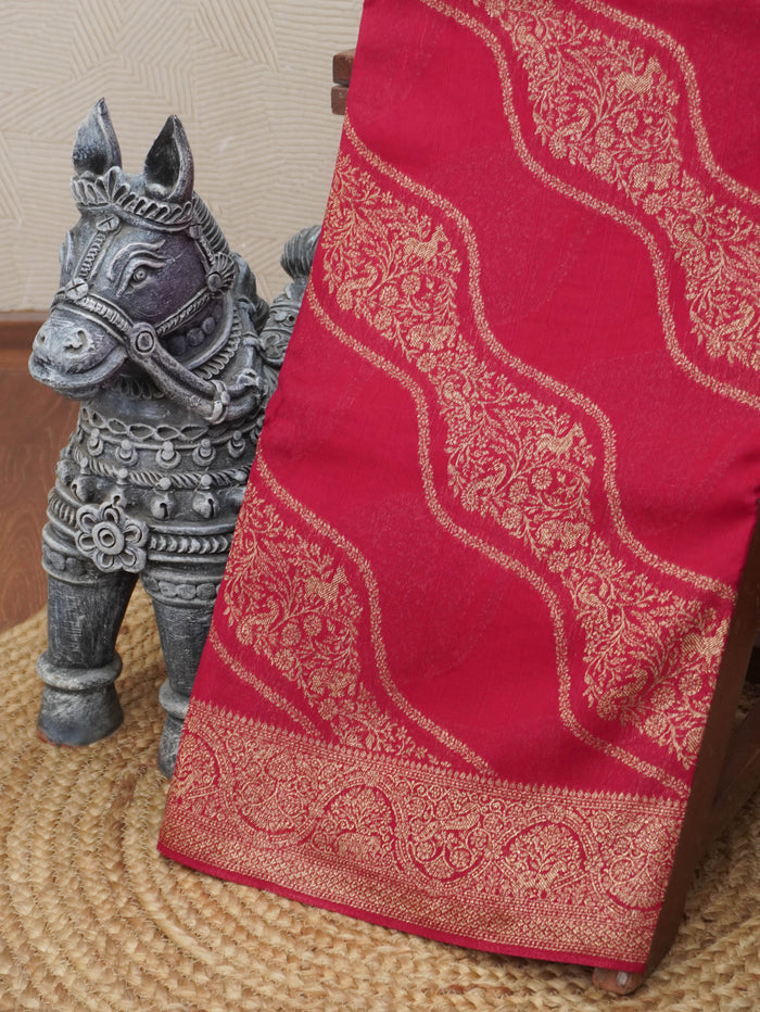 Banarasi Raw Silk Saree | TTDS3476