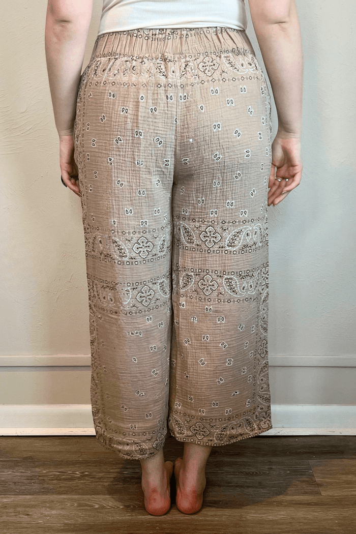 Bandana Crop Pant