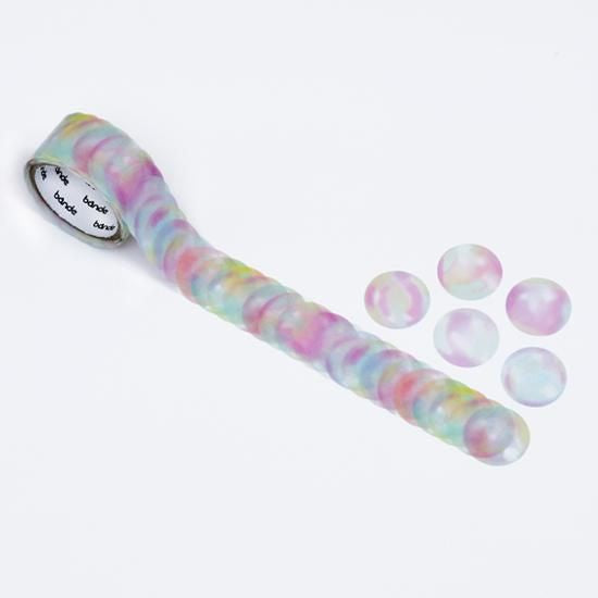 Bande Washi Tape Sticker Rolls - Soap Bubble