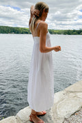 Baroque Maxi Sundress - Salt