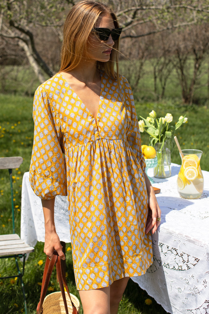 Bastian Beachy Dress - Sisters Yellow Organic