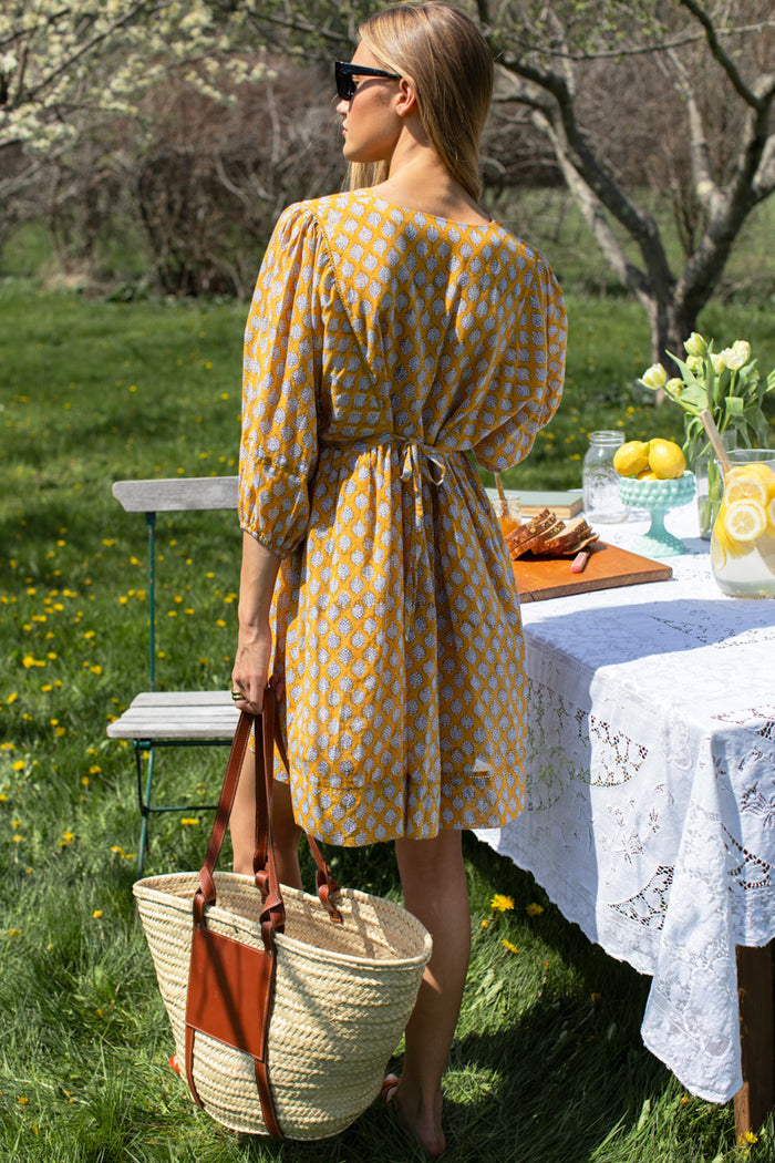 Bastian Beachy Dress - Sisters Yellow Organic