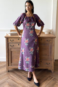 Bethany Dress - Twilight Bloom Organic