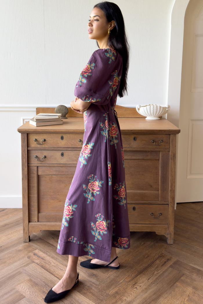 Bethany Dress - Twilight Bloom Organic