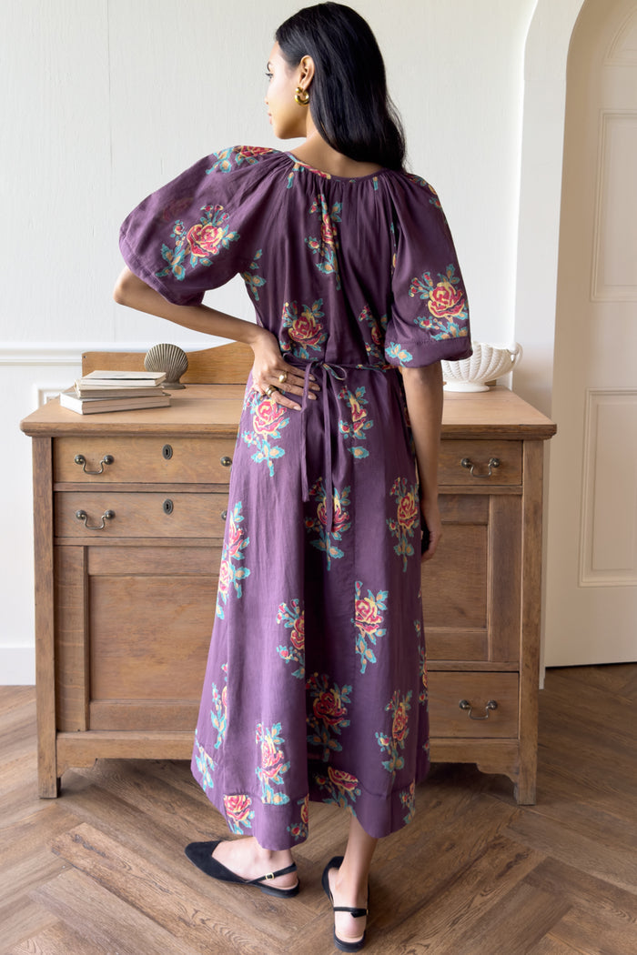 Bethany Dress - Twilight Bloom Organic