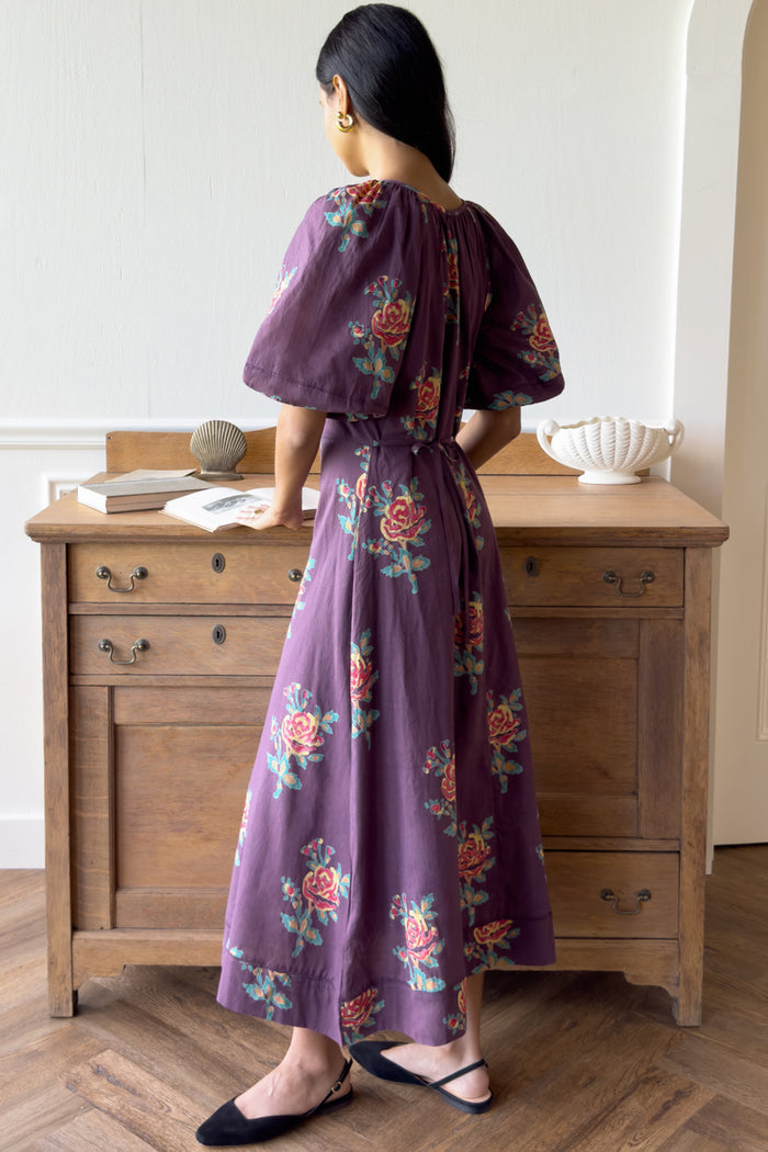 Bethany Dress - Twilight Bloom Organic