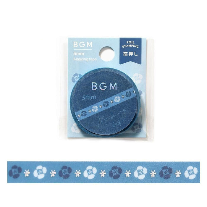 BGM Washi Tape - Night-blooming Flower