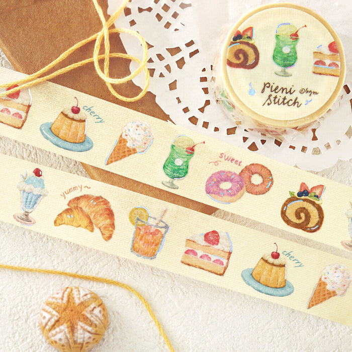 BGM Washi Tape - Pieni Stitch - Small Cafe