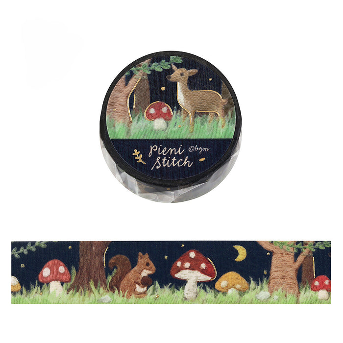 BGM Washi Tape - Pieni Stitch - Small Forest