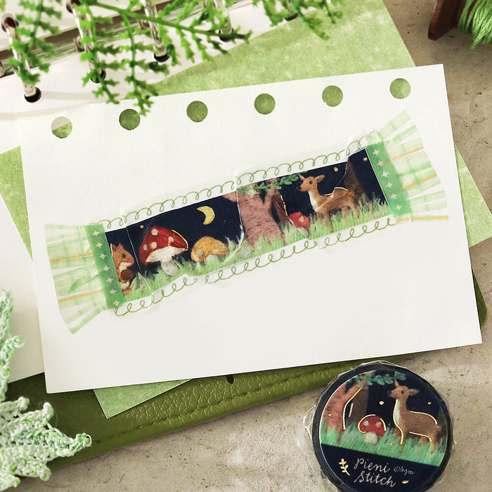 BGM Washi Tape - Pieni Stitch - Small Forest
