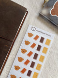Bloom Paper Studio Bear's Journals Sticker Sheet