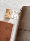 Bloom Paper Studio Bear's Travelers Notebook Wooden Stamp