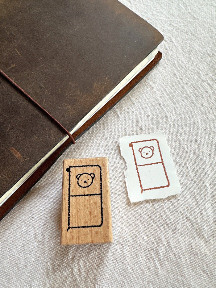 Bloom Paper Studio Bear's Travelers Notebook Wooden Stamp