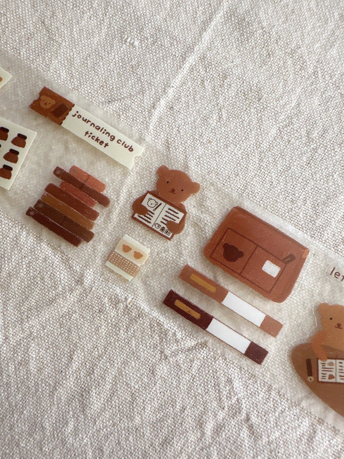 Bloom Paper Studio Let's Journal Together Kiss Cut PET Tape
