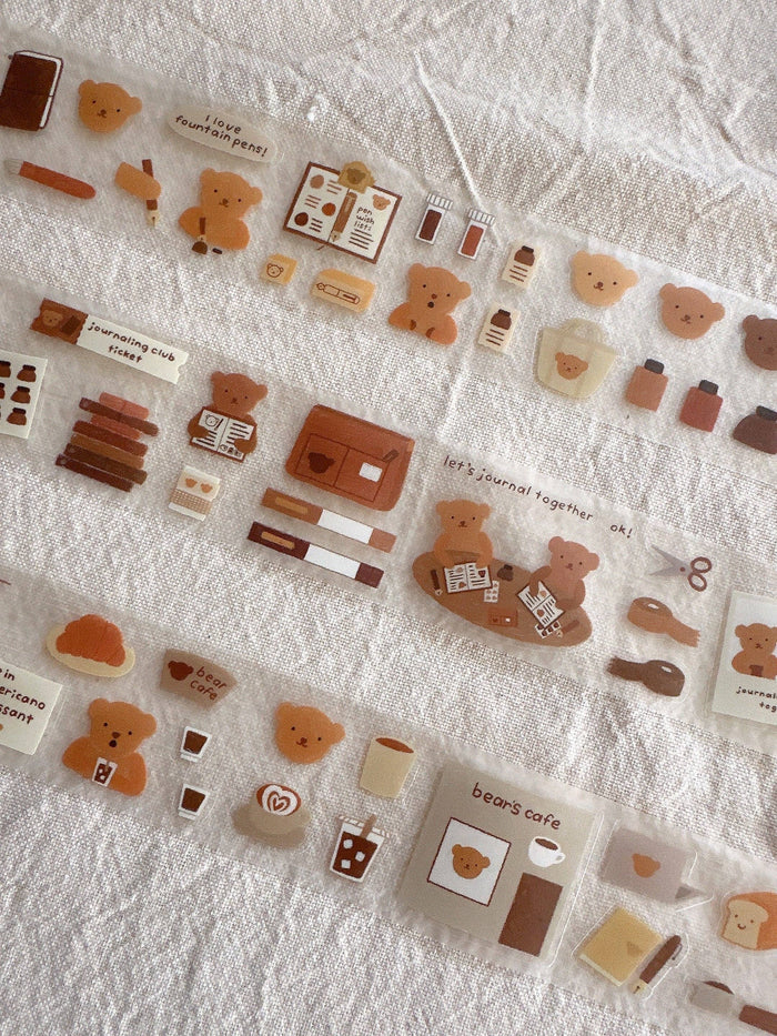 Bloom Paper Studio Let's Journal Together Kiss Cut PET Tape