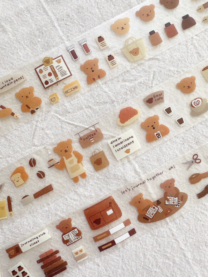 Bloom Paper Studio Let's Journal Together Kiss Cut PET Tape