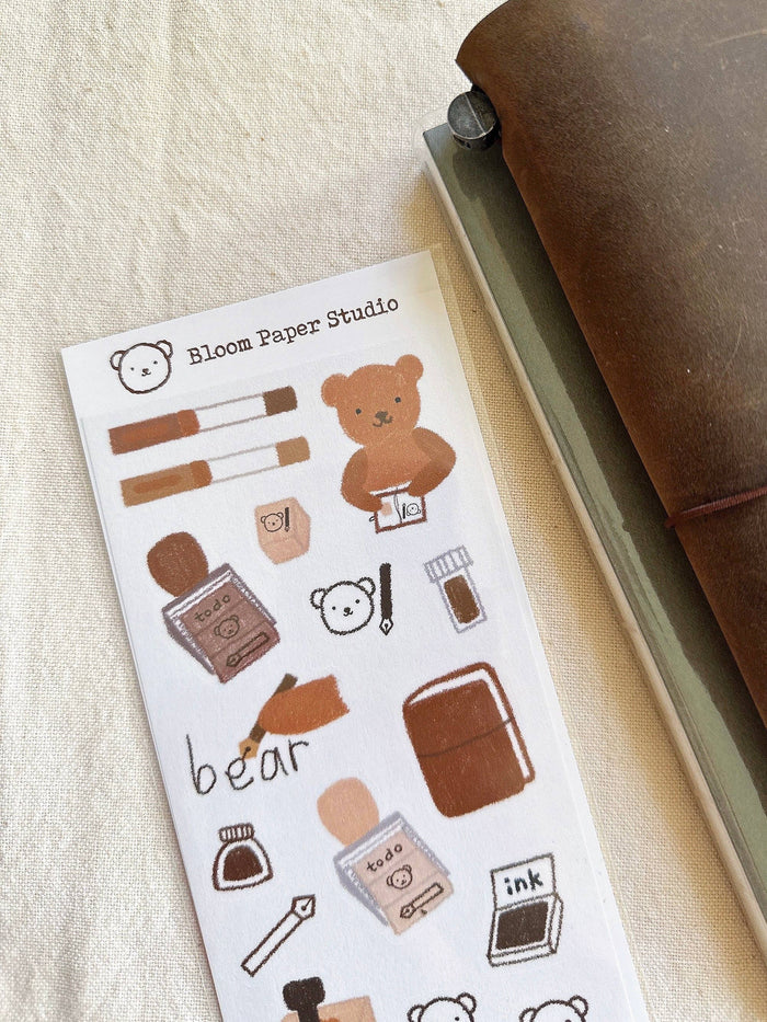 Bloom Paper Studio Stamp Away Doodle Planner Journal Stickers