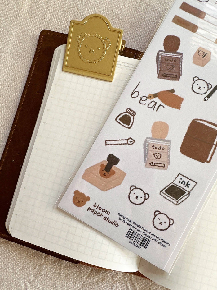 Bloom Paper Studio Stamp Away Doodle Planner Journal Stickers