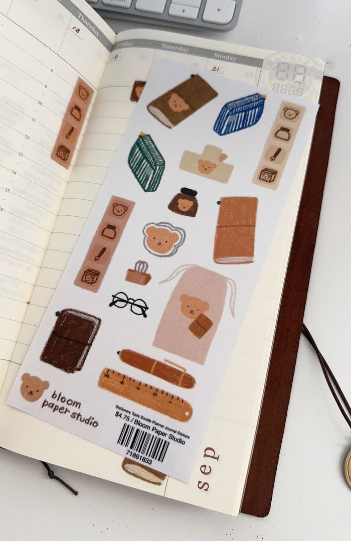 Bloom Paper Studio Stationery Tools Doodle Planner Journal Stickers
