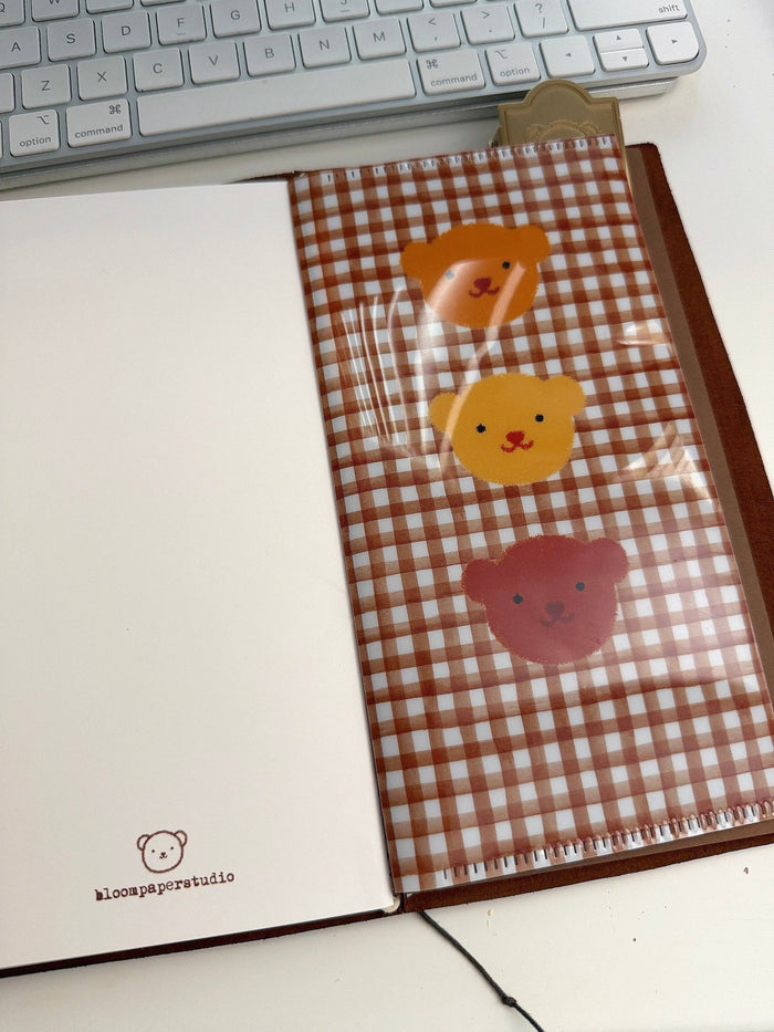 Bloom Paper Studio Three Litto Bears Folder