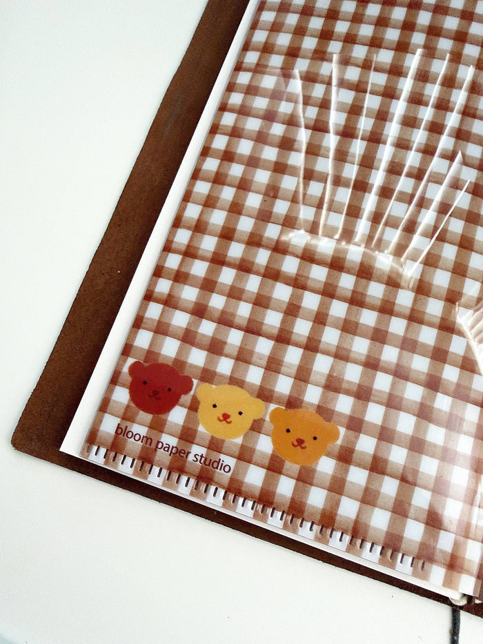 Bloom Paper Studio Three Litto Bears Folder