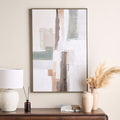Calm Earth Tones Abstract Painting – 83 x 123cm