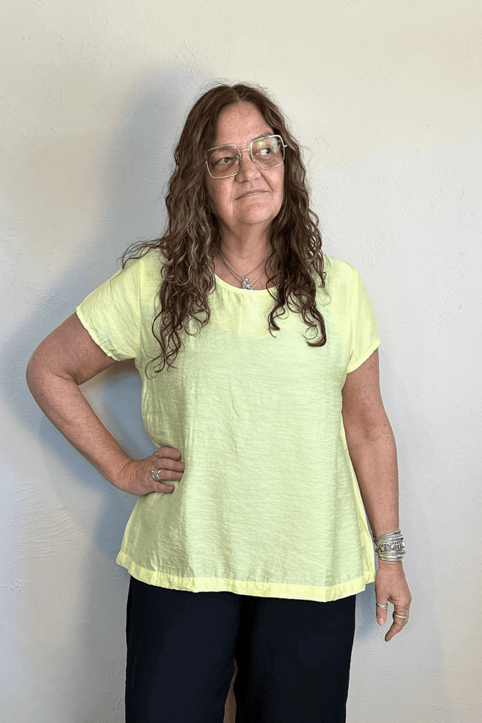 Cap Sleeve Swing Top