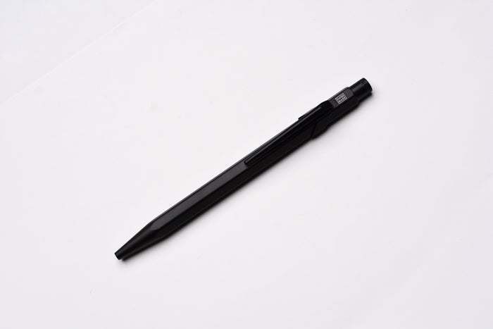 Caran d'Ache 849 Metal Ballpoint Pen - Black Code With Metal Slim Pack Case