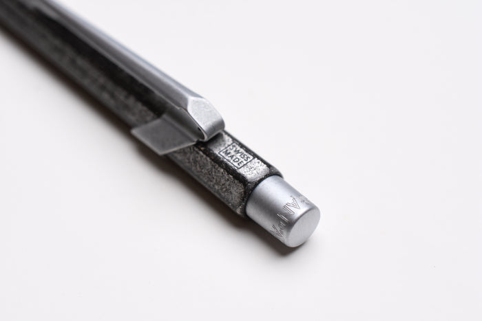 Caran d'Ache 849 Metal Ballpoint Pen - Original With Metal Slim Pack Case