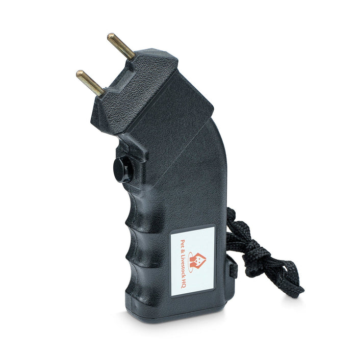 handheld battery cattle prodder electric shock stock prod jigger 4000v