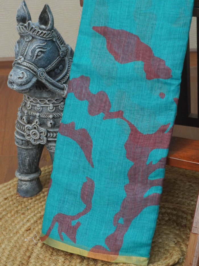 Chanderi Cotton Saree | TTDS3336