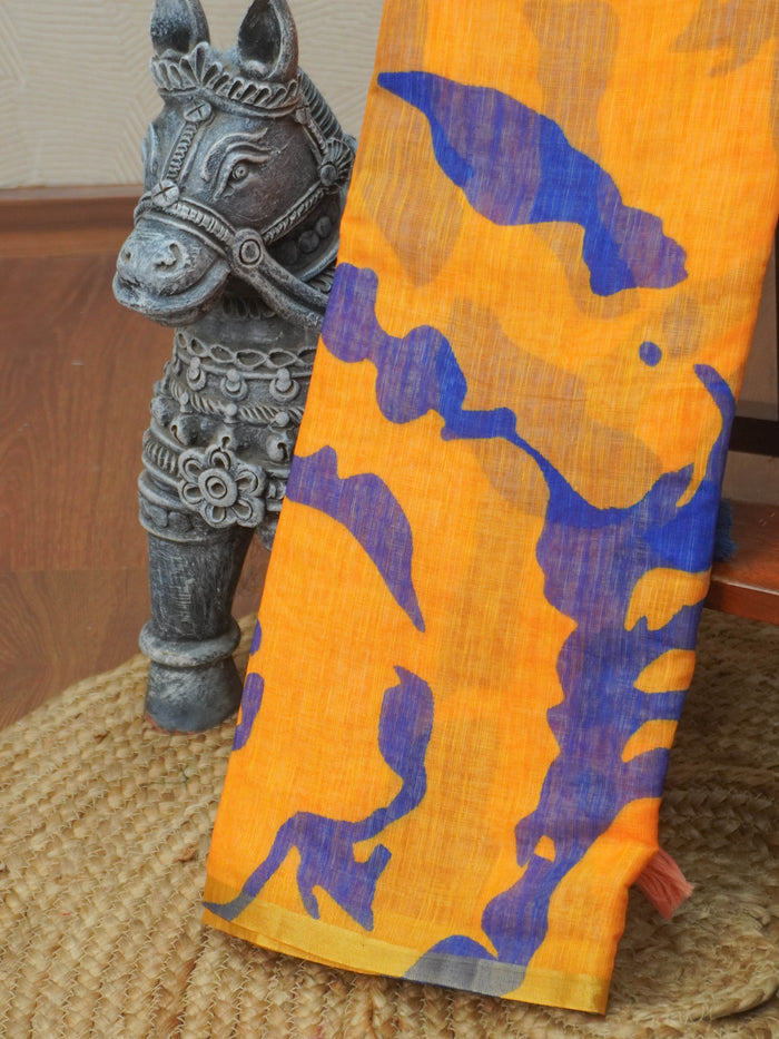 Chanderi Cotton Saree | TTDS3336