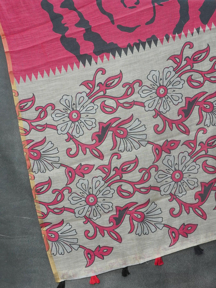 Chanderi Cotton Saree | TTDS3336