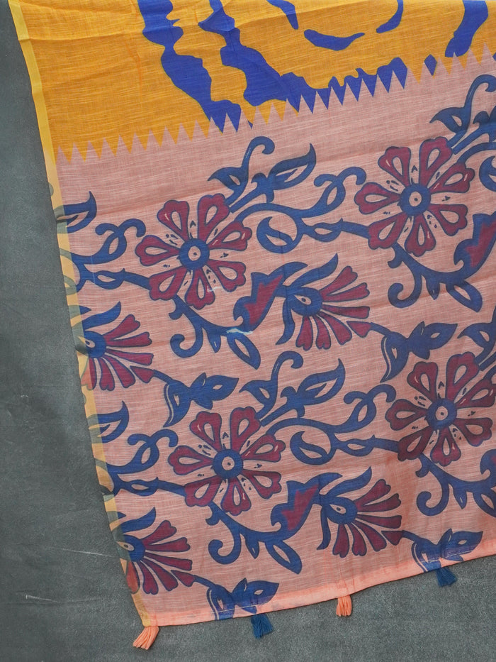 Chanderi Cotton Saree | TTDS3336
