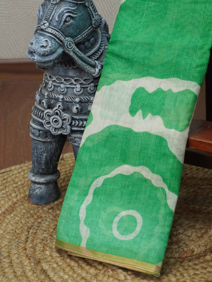 Chanderi Cotton Saree | TTDS3402
