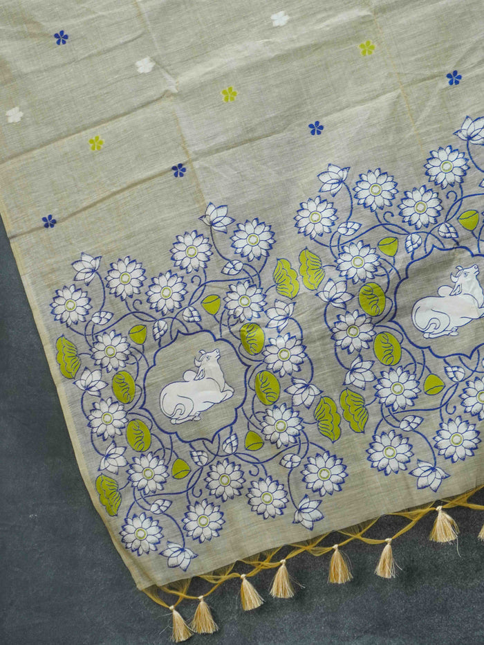 Chanderi Cotton Saree | TTDS3441