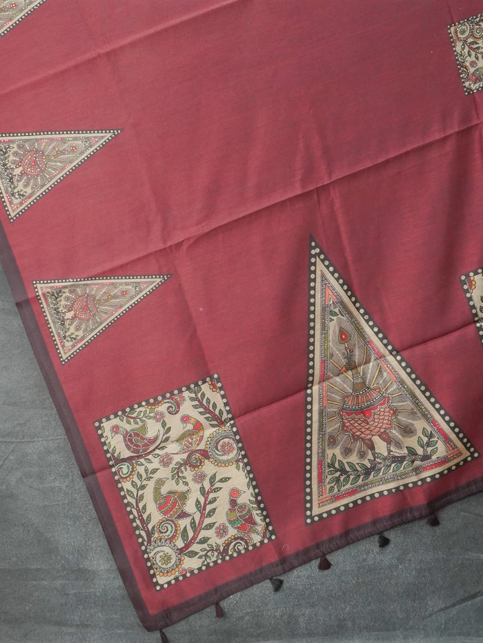 Chanderi Cotton Saree | TTDS3585