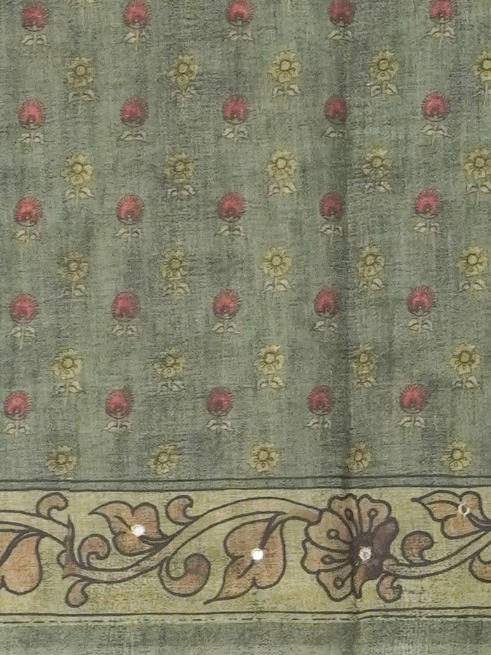 Chanderi Cotton Saree | TTDS3588