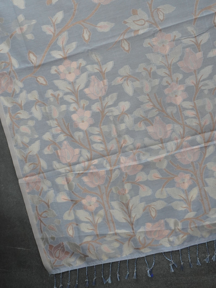 Chanderi Silk Cotton Saree | TTDS3517