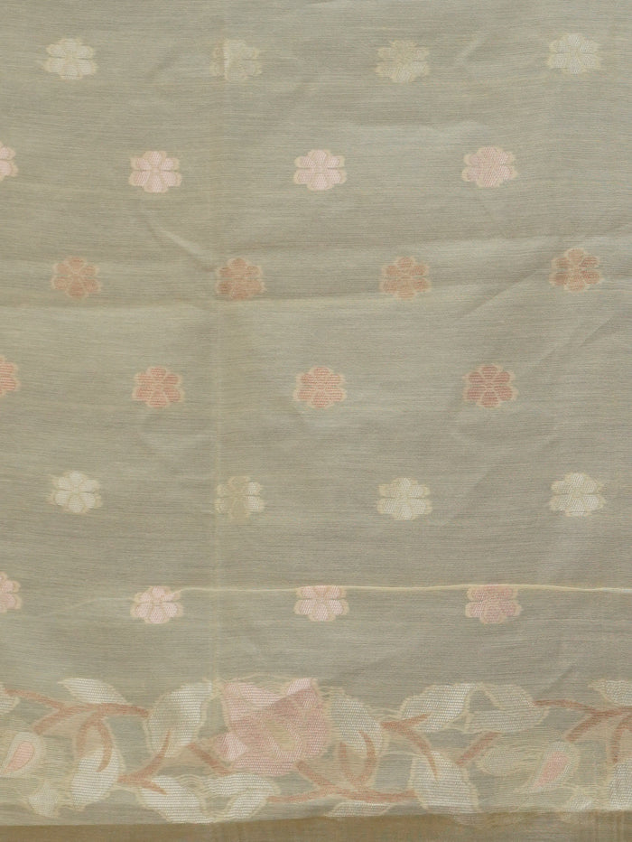 Chanderi Silk Cotton Saree | TTDS3517