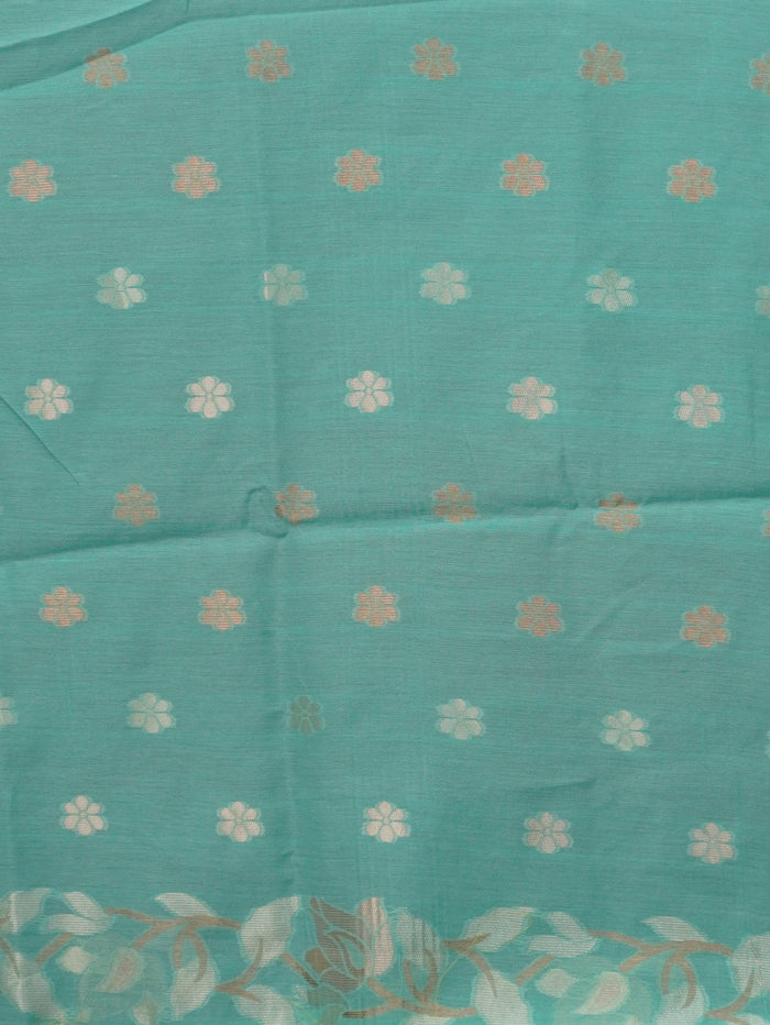 Chanderi Silk Cotton Saree | TTDS3517